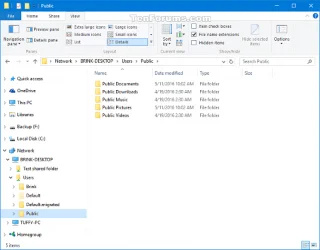 Windows 10da Ortak klasör paylaşımı nasıl açılıp kapatılır
