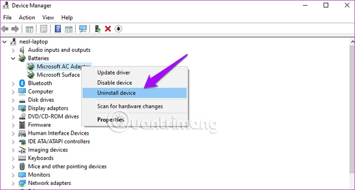 Hoe u een laptopfout kunt oplossen waarbij de batterij niet wordt herkend op Windows 10