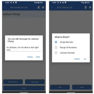 Cara membalas mesej teks secara automatik pada Android