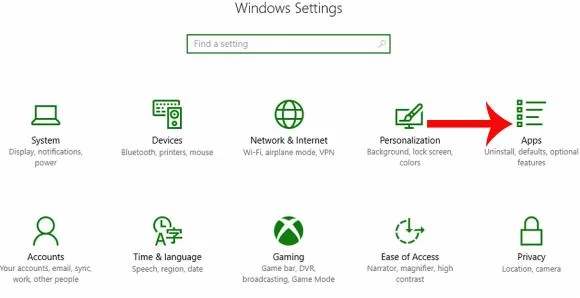 Bagaimana untuk mengawal tetapan aplikasi pada Windows 10 Creators Update