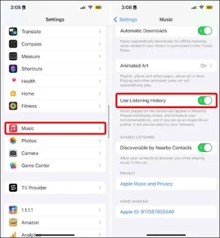 Arahan untuk menonton Apple Music Replay 2023