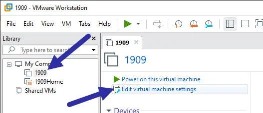 VMware paylaşımlı klasörü nasıl oluşturulur