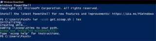 So installieren Sie Scoop unter Windows