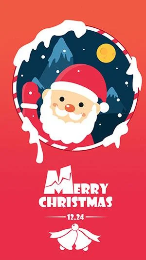 Kertas dinding Krismas yang comel, kertas dinding Krismas yang comel