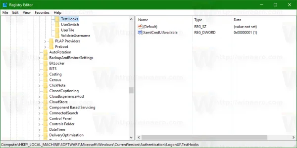 Bagaimana untuk mengaktifkan Log Masuk Konsol tersembunyi pada Windows 10