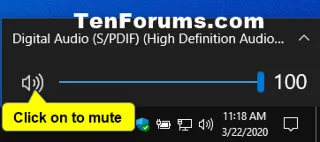 Windows 10で音量をオフ/オンにする方法