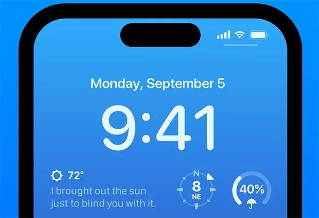 9 widget skrin kunci iPhone terbaik