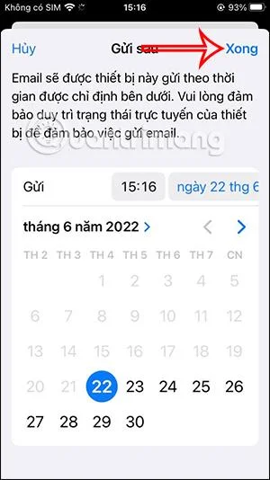 Bagaimana untuk menjadualkan penghantaran e-mel pada iPhone