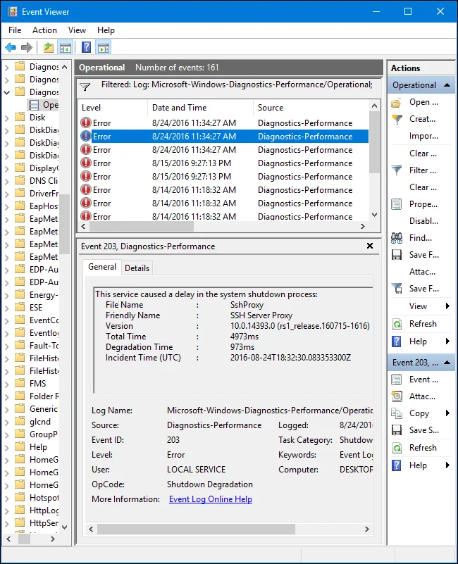 Petua untuk mempercepatkan proses mematikan komputer dan mematikannya dengan cepat pada Windows