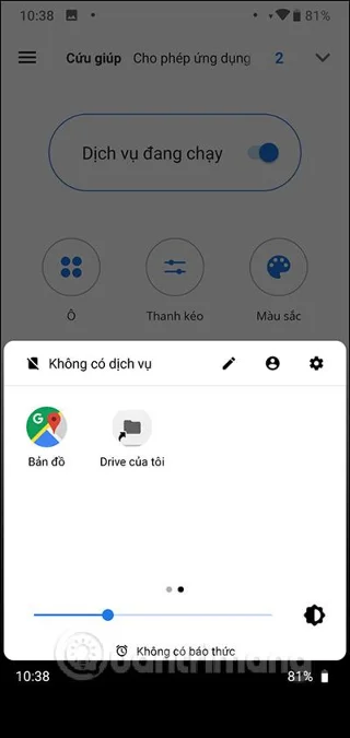 Cara menggunakan Tetapan Pantas Bawah untuk menukar lokasi untuk membuka Tetapan Pantas