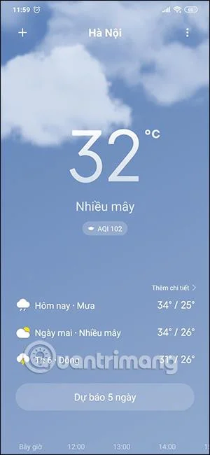 Bagaimana untuk melihat cuaca di pelbagai lokasi pada telefon Xiaomi