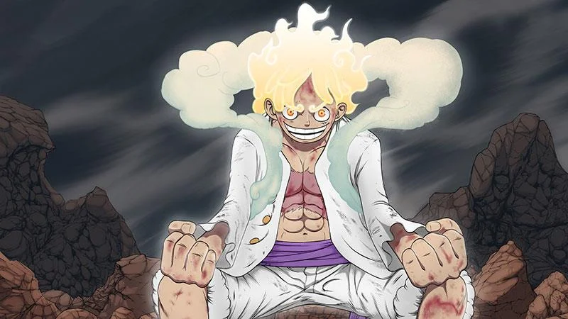 Luffy Gear 5 duvar kağıdı, Luffy Tanrısı Nika duvar kağıdı