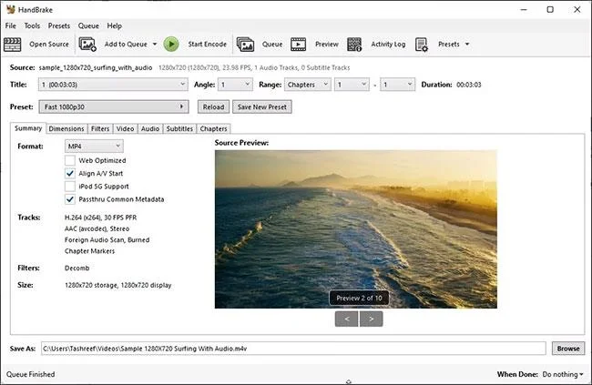 Windows'ta MKV'yi MP4'e dönüştürme
