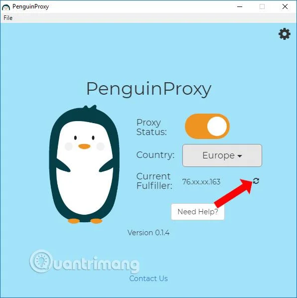 Cara menggunakan PenguinProxy untuk menyambung ke rangkaian peribadi maya