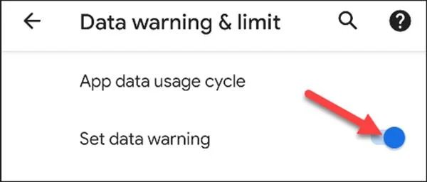 Cómo rastrear el uso de datos en Android