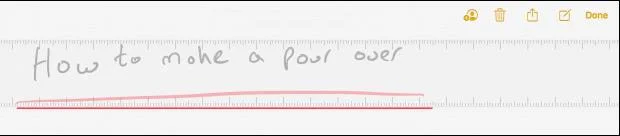 iPadでApple Pencilを使ってメモを書く方法