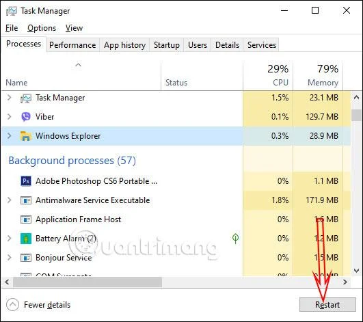 タスクバーのプレビュー画像のサイズを調整する方法