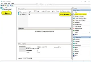 Comment importer des machines virtuelles Hyper-V dans Windows 10