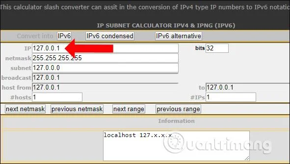 IPv4アドレスをIPv6に変換する方法