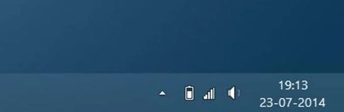 Windows 10/8/7 タスクバーでバッテリー アイコンが失われるエラー