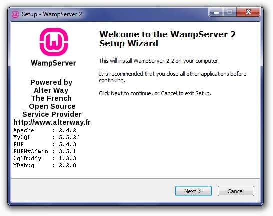 Comment installer et configurer WampServer