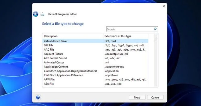 Bagaimana untuk menukar ikon untuk format fail tertentu dalam Windows