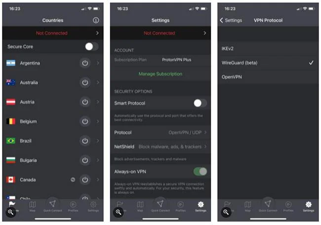 ProtonVPN'de WireGuard nasıl etkinleştirilir