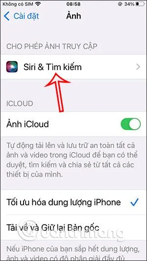 iPhone のスポットライトバーで写真を検索する方法