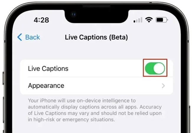 Cara mendayakan Kapsyen Langsung dalam iOS 16 dan macOS Ventura