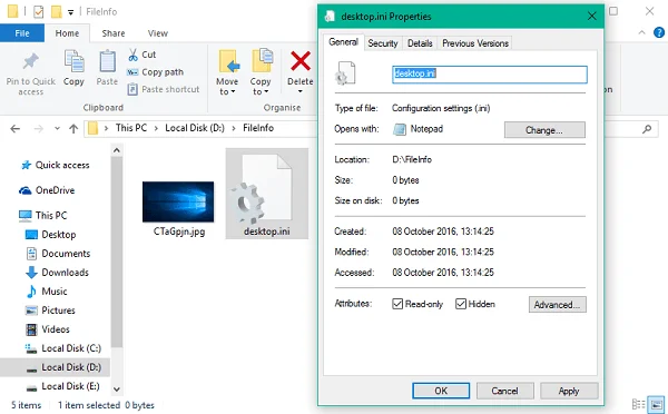 Belajar daripada AZ tentang fail Thumbs.db, Desktop.ini dan .DS_Store