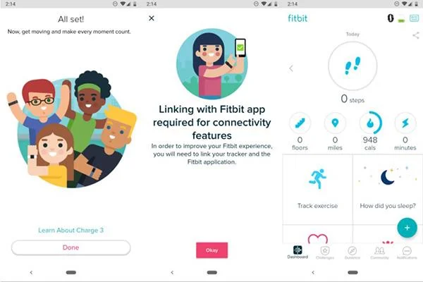 Cara menyediakan jam tangan Fitbit Charge 3 pada Android