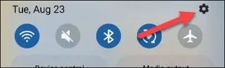 設定メニュー