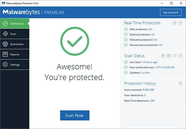 Arahan untuk menggunakan Windows Defender