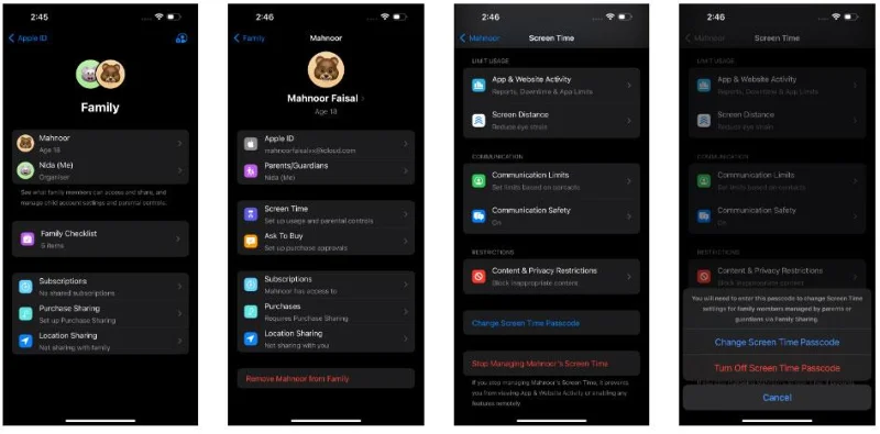 iPhone、iPad、Mac でスクリーンタイム機能のパスワードをリセットする方法