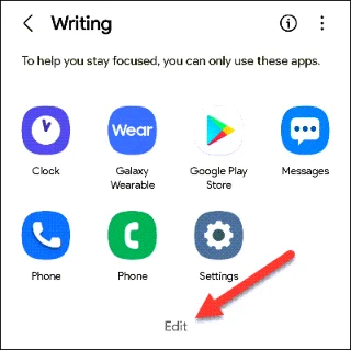 Cara menggunakan Mod Fokus pada Android
