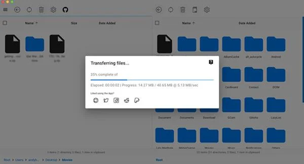 Bagaimana untuk memindahkan fail dari Mac ke Android tanpa Pemindahan Fail Android