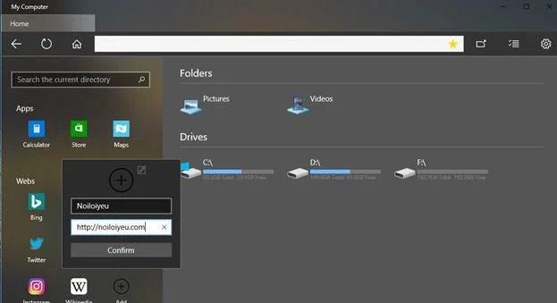 Windows 10'daki Dosya Gezgini'ne mükemmel bir alternatif olan Bilgisayarımı Deneyimleyin