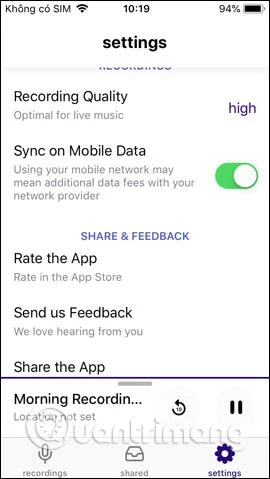 Cara menggunakan Aroundsound untuk merakam audio pada telefon anda