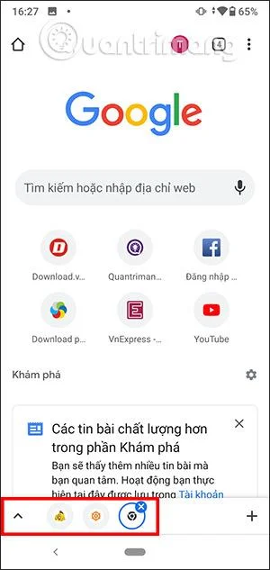 Comment activer les groupes d'onglets Chrome Android