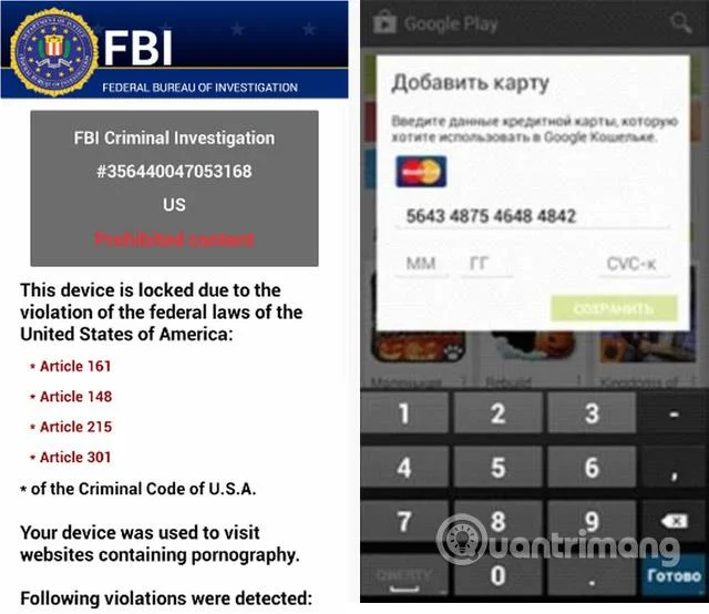 5 jenis perisian hasad pada Android