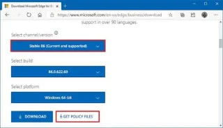 So installieren Sie die Microsoft Edge-Gruppenrichtlinienvorlage unter Windows 10