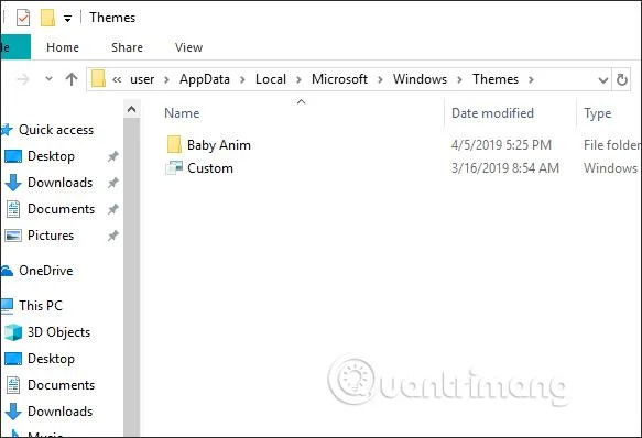 Bagaimana untuk mendapatkan imej dalam tema pada Windows 10