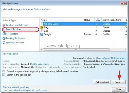 Berikut ialah cara untuk mengalih keluar perisian iklan VideoScavenger Toolbar