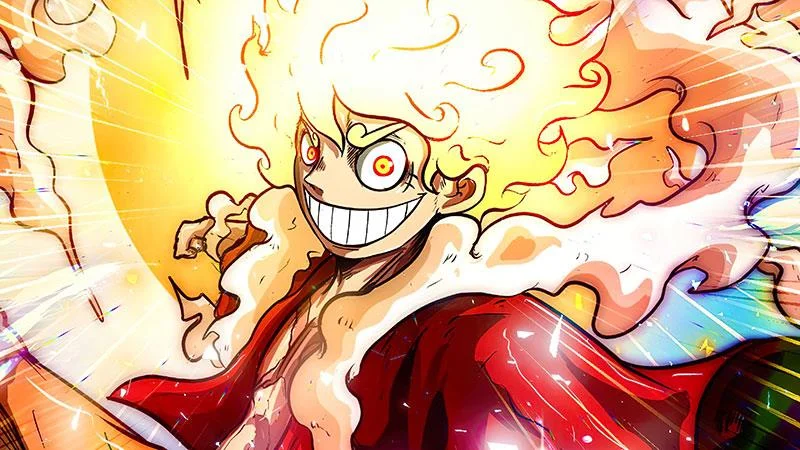 Luffy Gear 5 duvar kağıdı, Luffy Tanrısı Nika duvar kağıdı