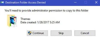 Bagaimana untuk memulihkan tema lalai dalam Windows 10
