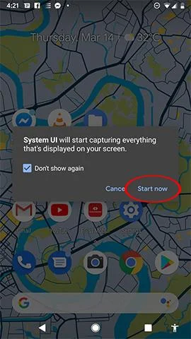 Bagaimana untuk merakam skrin telefon Android