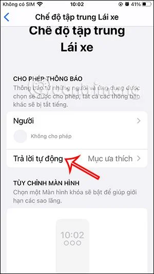 Bagaimana untuk membalas mesej secara automatik pada iPhone