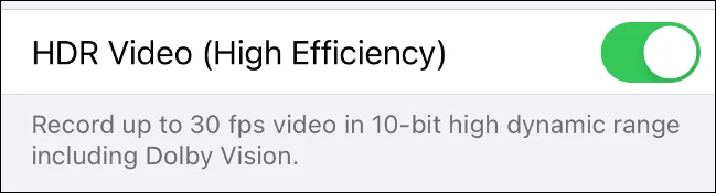Bagaimana untuk mendayakan rakaman video HDR pada iPhone