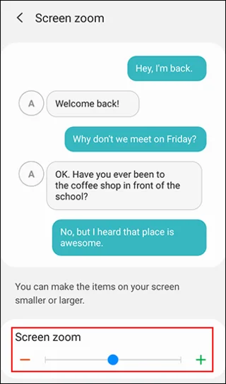 Cómo aumentar el tamaño de fuente para sitios web en Android