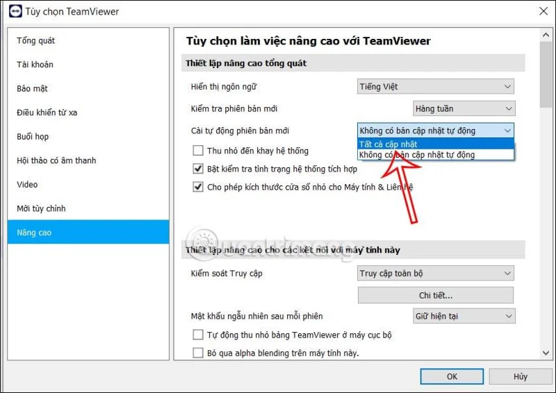 Saldırıya uğramamak için TeamViewer'ı otomatik olarak güncelleme talimatları
